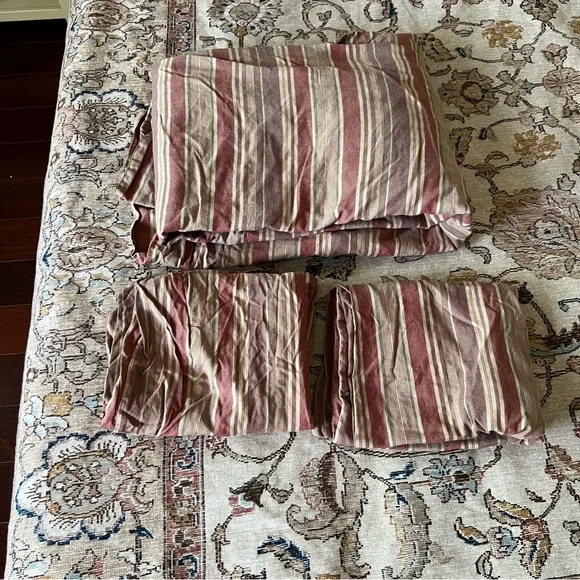 RALPH LAUREN Northern Cape Tapestry Rug Style Cotton Bed Duvet bedding set - Picture 13 of 15